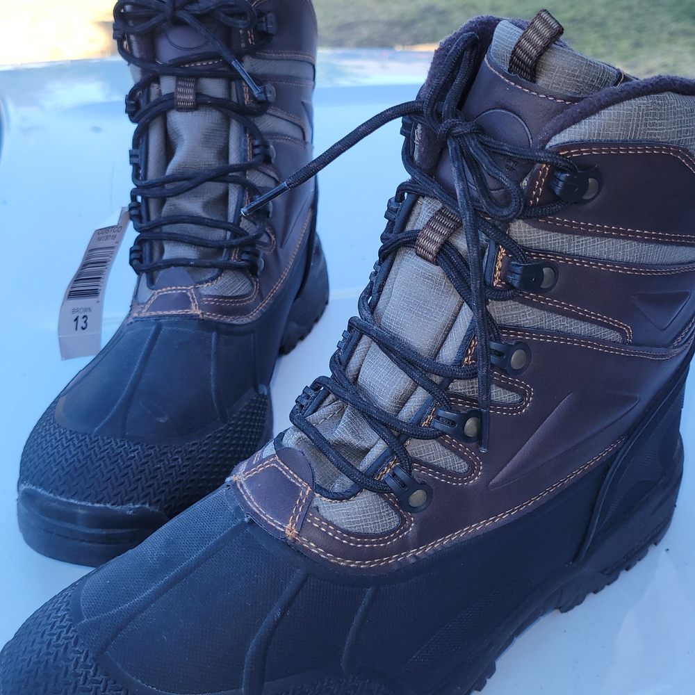 Men's Outdoor Boots - Black and Brown